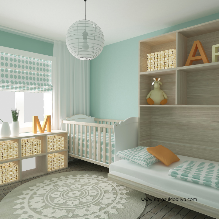 Karasu Çocuk Odası Dekorasyonu